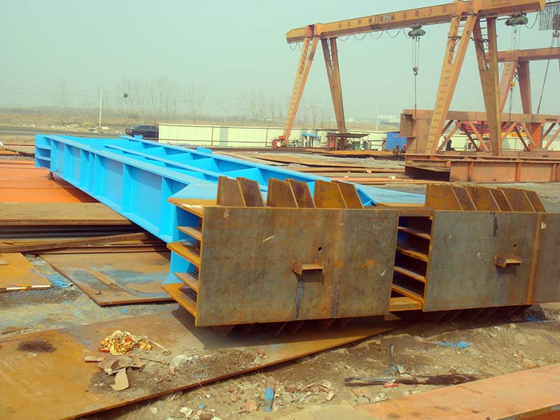 Steel mill 2x300t converter steel structure project